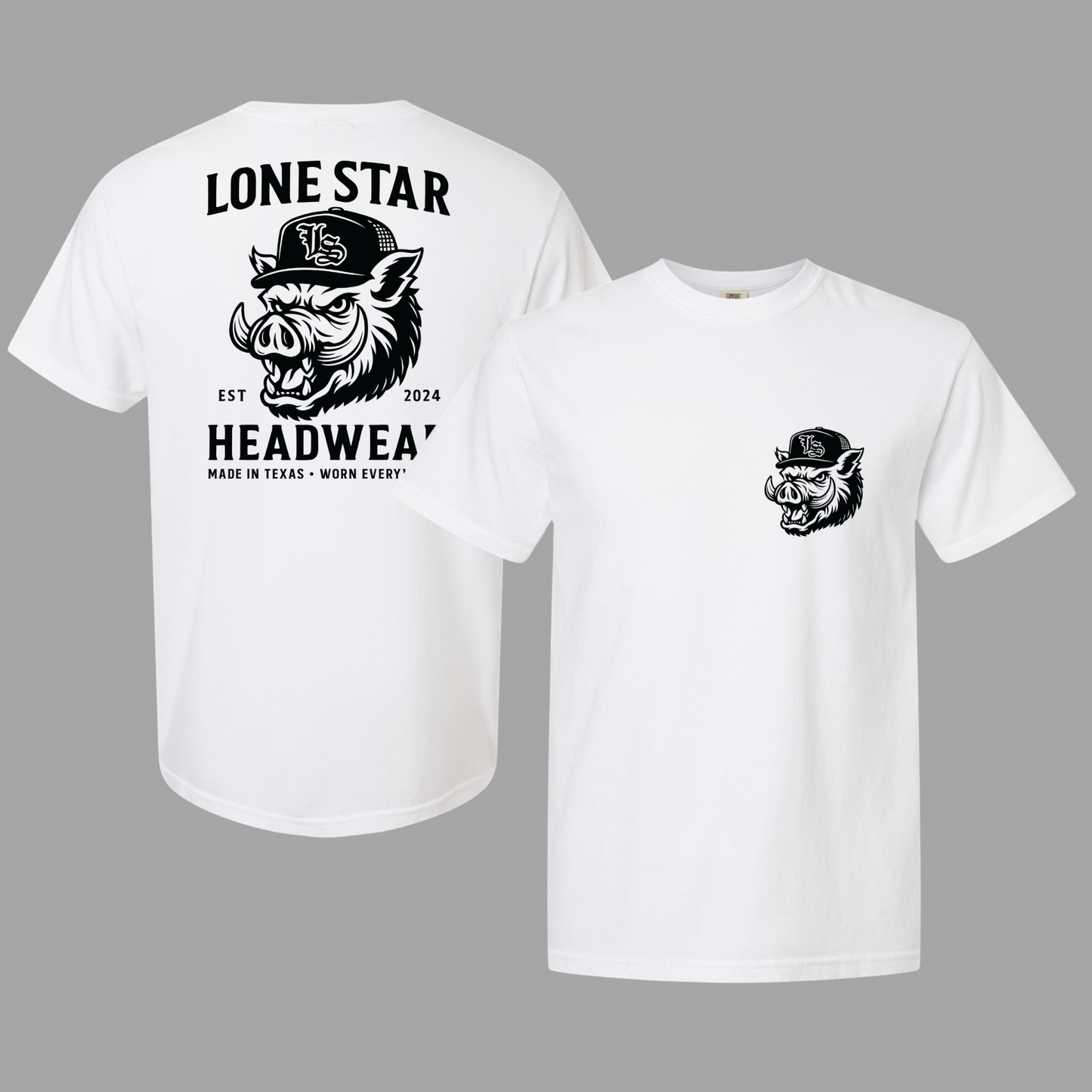 White LS Short Sleeve